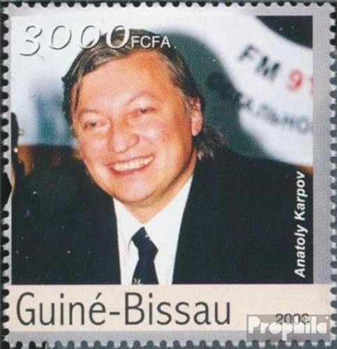 Prophila Collection Guinea-Bissau 2238 (kompl. Ausgabe) postfrisch ** MNH 2003 Schachspieler (Briefmarken für Sammler) Schach von Prophila Collection
