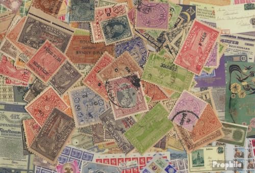 Prophila Collection Indien 2.000 Verschiedene Marken Indische Staaten (Briefmarken für Sammler) von Prophila Collection