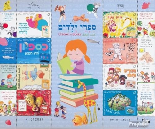 Prophila Collection Israel 2276-2283Klb Kleinbogen (kompl.Ausg.) postfrisch ** MNH 2012 Kinderbücher (Briefmarken für Sammler) Spiele/Spielzeug von Prophila Collection
