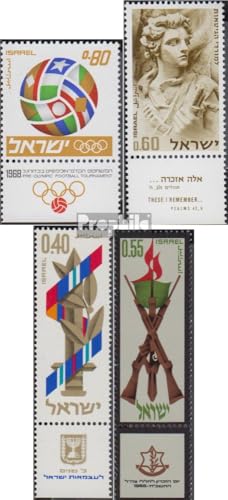 Prophila Collection Israel 416,417,418,419 mit Tab (kompl.Ausg.) gestempelt 1968 Fußball, Ghetto Warschau u.a. (Briefmarken für Sammler) Fußball von Prophila Collection