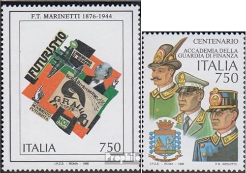 Prophila Collection Italien 2416,2429 (kompl.Ausg.) gestempelt 1996 Kulturelles Erbe, Finanzakademie (Briefmarken für Sammler) Uniformen/Trachten von Prophila Collection