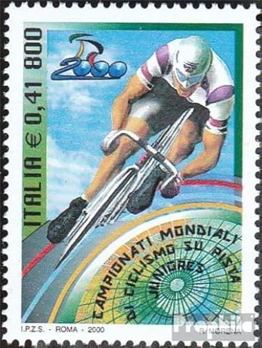 Prophila Collection Italien 2712 (kompl.Ausg.) gestempelt 2000 Straßen-Rad-WM (Briefmarken für Sammler) Fahrräder von Prophila Collection