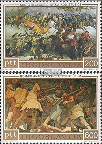 Prophila Collection Jugoslawien 1495-1496 (kompl.Ausg.) 1973 Aufstände (Briefmarken für Sammler) von Prophila Collection