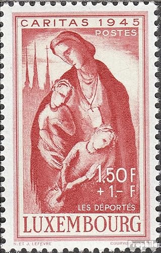 Prophila Collection Luxemburg 396 postfrisch ** MNH 1945 Caritas: Kriegsgeschädigte (Briefmarken für Sammler) Christentum von Prophila Collection