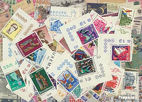 Prophila Collection Luxemburg 50 Verschiedene Marken (Briefmarken für Sammler) von Prophila Collection