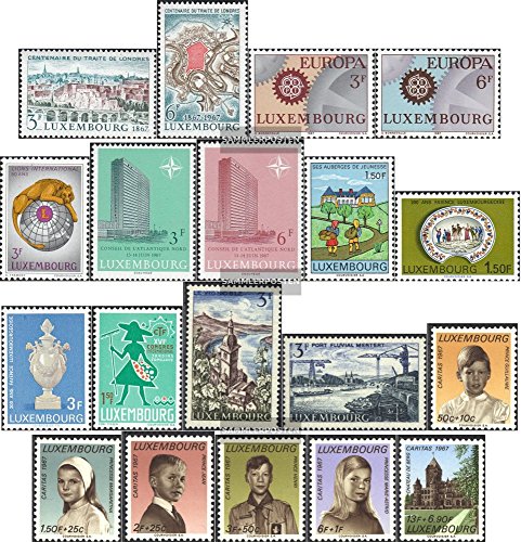 Prophila Collection Luxemburg 746-764 (kompl.Ausg.) Jahrgang 1967 komplett postfrisch ** MNH 1967 Europa, Lions, NATO, Caritas u.a. (Briefmarken für Sammler) von Prophila Collection