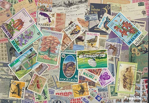 Prophila Collection Malawi 25 Verschiedene Marken (Briefmarken für Sammler) von Prophila Collection