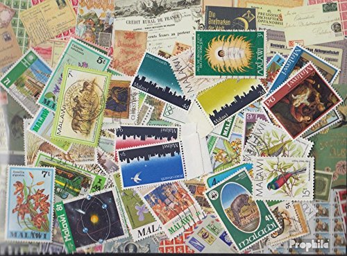 Prophila Collection Malawi 50 Verschiedene Marken (Briefmarken für Sammler) von Prophila Collection