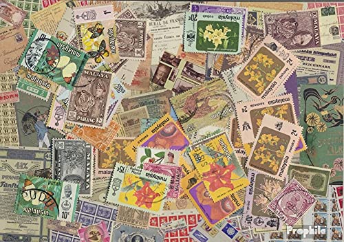 Prophila Collection Malaysia 50 Verschiedene Marken (Briefmarken für Sammler) von Prophila Collection
