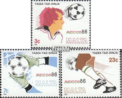 Prophila Collection Malta 748-750 (kompl.Ausg.) gestempelt 1986 Fußball (Briefmarken für Sammler) Fußball von Prophila Collection