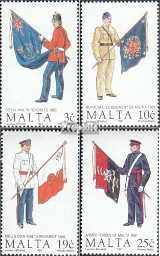 Prophila Collection Malta 859-862 (kompl.Ausg.) gestempelt 1991 Uniformen (Briefmarken für Sammler) Uniformen/Trachten von Prophila Collection