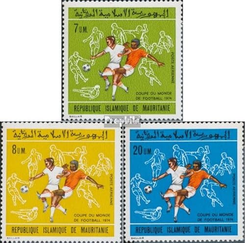 Prophila Collection Mauretanien 470-472 (kompl.Ausg.) postfrisch ** MNH 1973 Fußball (Briefmarken für Sammler) Fußball von Prophila Collection