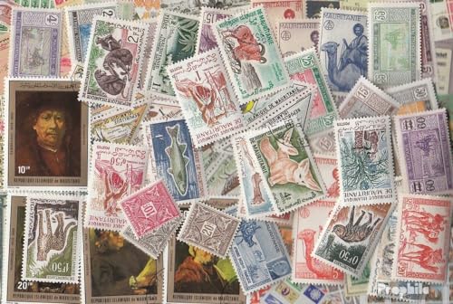 Prophila Collection Mauretanien 50 Verschiedene Marken (Briefmarken für Sammler) von Prophila Collection