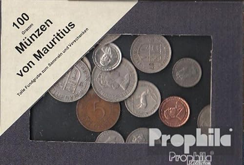 Prophila Collection Mauritius 100 Gramm Münzkiloware (Münzen für Sammler - kein Zahlungsmittel) von Prophila Collection