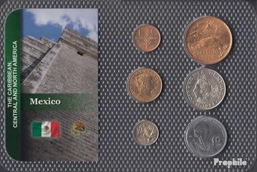 Prophila Collection Mexiko Stgl./unzirkuliert Kursmünzen Stgl./unzirkuliert ab 1950 1 Centavos bis1 Peso (Münzen für Sammler - kein Zahlungsmittel) von Prophila Collection