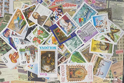Prophila Collection Moldawien 50 Verschiedene Marken (Briefmarken für Sammler) von Prophila Collection
