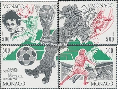 Prophila Collection Monaco 1963-1966 (kompl.Ausg.) postfrisch ** MNH 1990 Fußball-WM90 Italien (Briefmarken für Sammler) Fußball von Prophila Collection