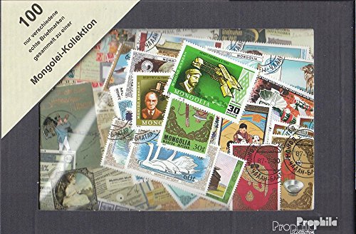 Prophila Collection Mongolei 100 Verschiedene Marken (Briefmarken für Sammler) von Prophila Collection