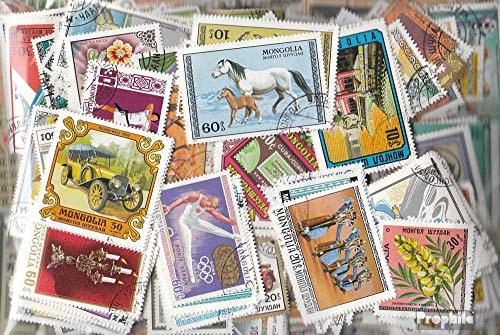 Prophila Collection Mongolei 800 Verschiedene Marken (Briefmarken für Sammler) von Prophila Collection