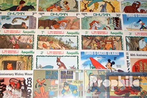 Prophila Collection Motive 100 Verschiedene Comics Marken (Briefmarken für Sammler) Comics von Prophila Collection