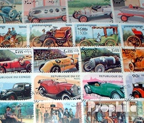 Prophila Collection Motive 200 Verschiedene Auto und Motorfahrzeuge Briefmarken (Briefmarken für Sammler) Autos/Straßenverkehr von Prophila Collection