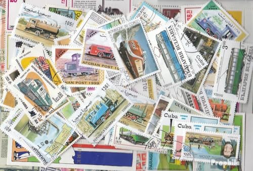 Prophila Collection Motive 200 Verschiedene Marken Eisenbahn in kompletten Ausgaben (Briefmarken für Sammler) Eisenbahn/Seilbahn von Prophila Collection