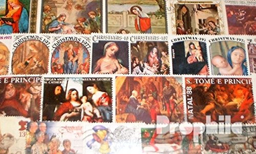 Prophila Collection Motive 200 Verschiedene Weihnachten Marken (Briefmarken für Sammler) Weihnachten von Prophila Collection