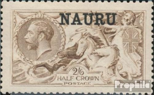 Prophila Collection Nauru 12II mit Falz 1916 Aufdruckausgabe (Briefmarken für Sammler) von Prophila Collection