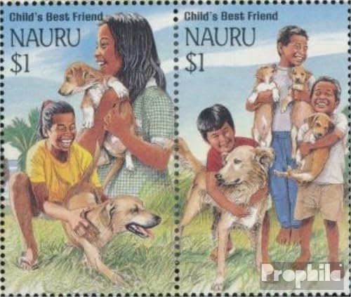 Prophila Collection Nauru 400-401 Paar (kompl.Ausg.) postfrisch ** MNH 1994 Jahr des Hundes (Briefmarken für Sammler) Astrologie/Sternzeichen von Prophila Collection