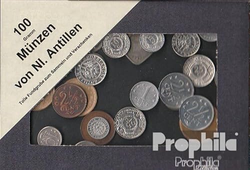 Prophila Collection Niederländische Antillen 100 Gramm Münzkiloware (Münzen für Sammler - kein Zahlungsmittel) von Prophila Collection