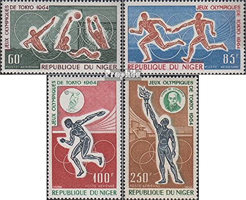Prophila Collection Niger 79-82 (kompl.Ausg.) 1964 Sommerspiele (Briefmarken für Sammler) von Prophila Collection