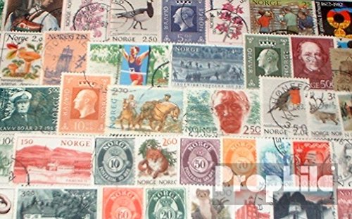 Prophila Collection Norwegen 50 Verschiedene Marken (Briefmarken für Sammler) von Prophila Collection
