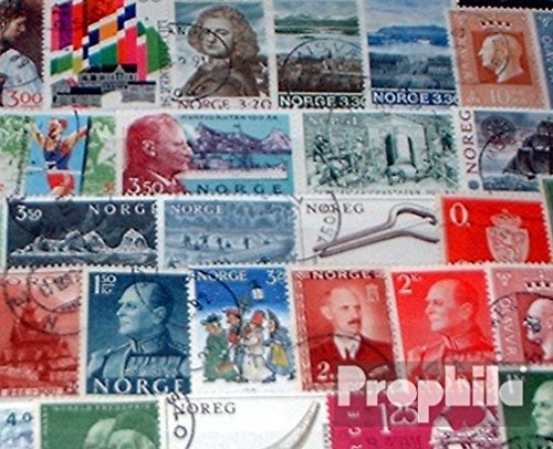 Prophila Collection Norwegen 50 Verschiedene Sondermarken und Großformate (Briefmarken für Sammler) von Prophila Collection