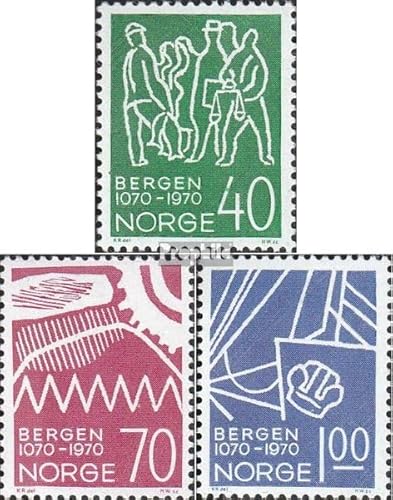 Prophila Collection Norwegen 608-610 (kompl.Ausg.) gestempelt 1970 Bergen (Briefmarken für Sammler) von Prophila Collection
