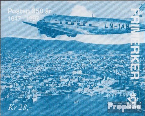 Prophila Collection Norwegen MH28 (kompl.Ausg.) 1996 Post (Briefmarken für Sammler) Luftfahrt von Prophila Collection