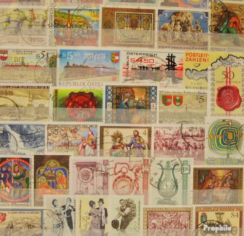 Prophila Collection Österreich 100 Verschiedene Sondermarken ohne Moderne Dauerserien (Briefmarken für Sammler) von Prophila Collection
