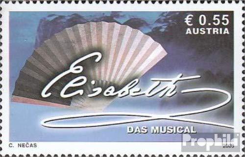 Prophila Collection Österreich 2448 (kompl.Ausg.) postfrisch ** MNH 2003 Musical Elisabeth (Briefmarken für Sammler) Musik/Tanz von Prophila Collection