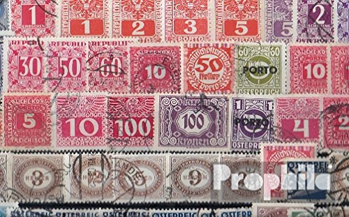 Prophila Collection Österreich 50 Verschiedene Portomarken (Briefmarken für Sammler) von Prophila Collection