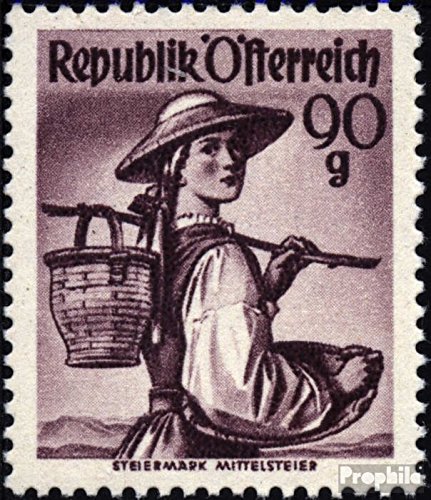 Prophila Collection Österreich 909 postfrisch ** MNH 1948 Trachten (Briefmarken für Sammler) Uniformen/Trachten von Prophila Collection
