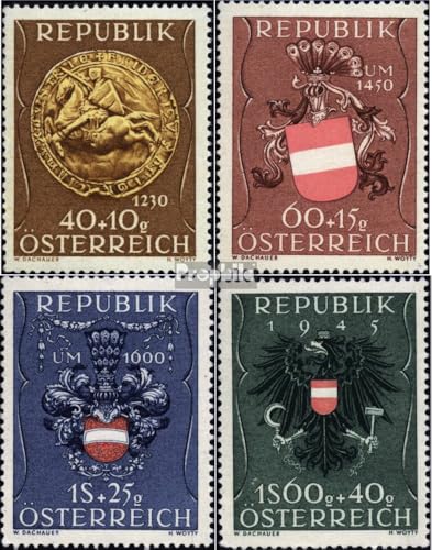 Prophila Collection Österreich 937-940 (kompl.Ausg.) FDC Ersttagsbrief 1949 Fürsorge (Briefmarken für Sammler) Flaggen/Wappen/Landkarten von Prophila Collection