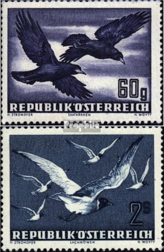 Prophila Collection Österreich 955-956 (kompl.Ausg.) FDC Ersttagsbrief 1950 Flugpost-Ausgabe (Briefmarken für Sammler) Vögel von Prophila Collection