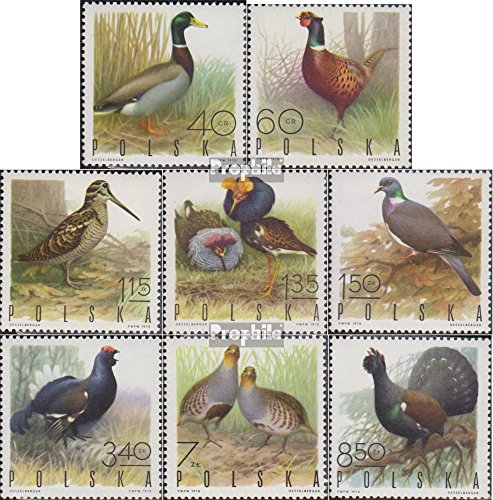 Prophila Collection Polen 1988-1995 (kompl.Ausg.) 1970 Jagdbare Vögel (Briefmarken für Sammler) Vögel von Prophila Collection