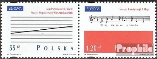 Prophila Collection Polen 3714-3715 Paar (kompl.Ausg.) gestempelt 1998 Feste (Briefmarken für Sammler) Musik/Tanz von Prophila Collection