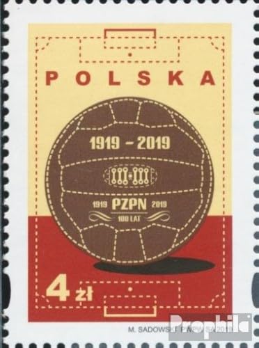 Prophila Collection Polen 5142 (kompl.Ausg.) gestempelt 2019 Fußballverband (Briefmarken für Sammler) Fußball von Prophila Collection