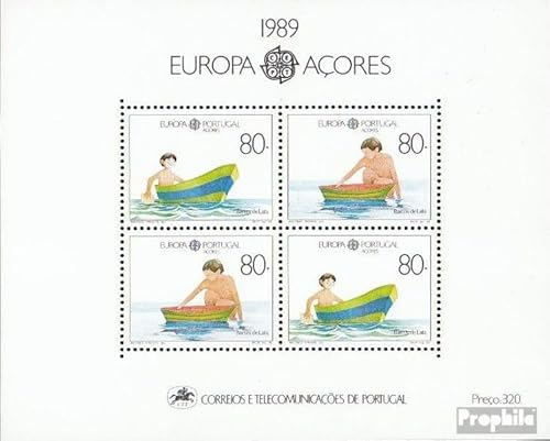 Prophila Collection Portugal - Azoren Block10 (kompl.Ausg.) gestempelt 1989 Kindespiele (Briefmarken für Sammler) Spiele/Spielzeug von Prophila Collection