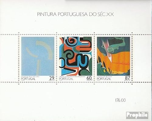 Prophila Collection Portugal Block67 (kompl.Ausg.) gestempelt 1989 Gemälde des 20.Jh. (Briefmarken für Sammler) Malerei von Prophila Collection
