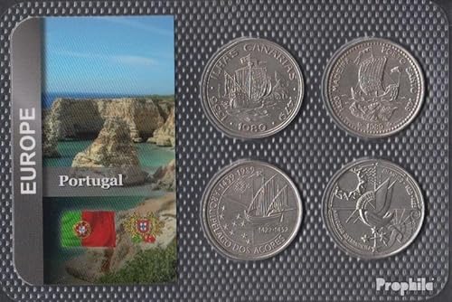 Prophila Collection Portugal Stgl./unzirkuliert Kursmünzen Stgl./unzirkuliert ab 1989 4X 100 Escudos 4X (Münzen für Sammler - kein Zahlungsmittel) Seefahrt/Schiffe von Prophila Collection