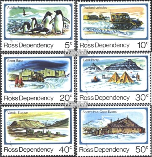 Prophila Collection Ross-Gebiet 15-20 (kompl.Ausg.) gestempelt 1982 Leben in der Antarktis (Briefmarken für Sammler) Vögel von Prophila Collection