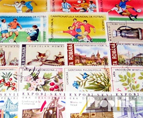 Prophila Collection Rumänien 50 Verschiedene Sondermarken (Briefmarken für Sammler) von Prophila Collection