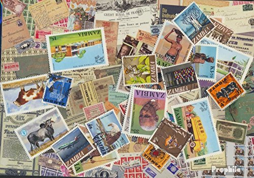 Prophila Collection Sambia 25 Verschiedene Marken (Briefmarken für Sammler) von Prophila Collection